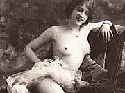 Real vintage topless girls posing in the daring twenties